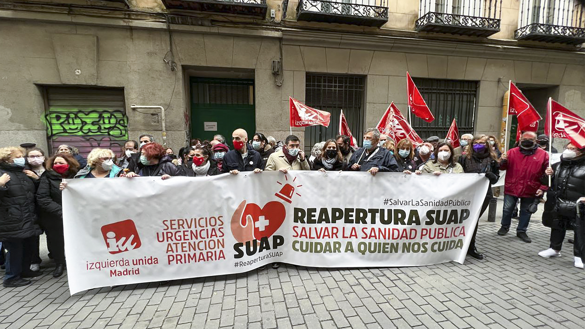 IU Madrid Convocatoria Concentración Reapertura SUAP