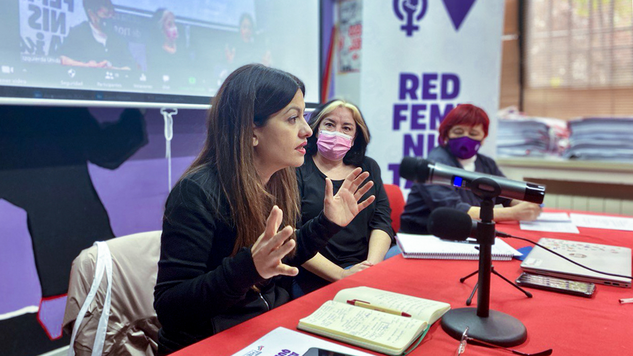 IU Madrid acoge las Jornadas de la Red Feminista de IU