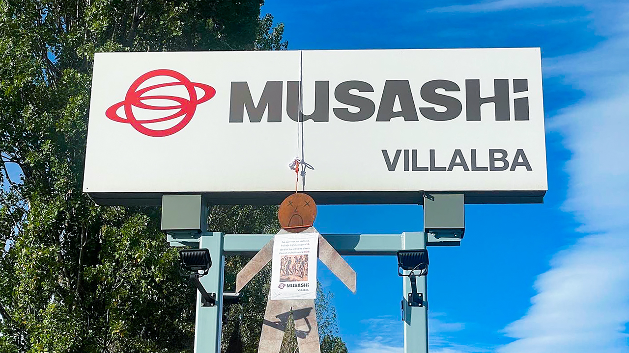 IU Madrid apoya la huelga de la plantilla de Musashi