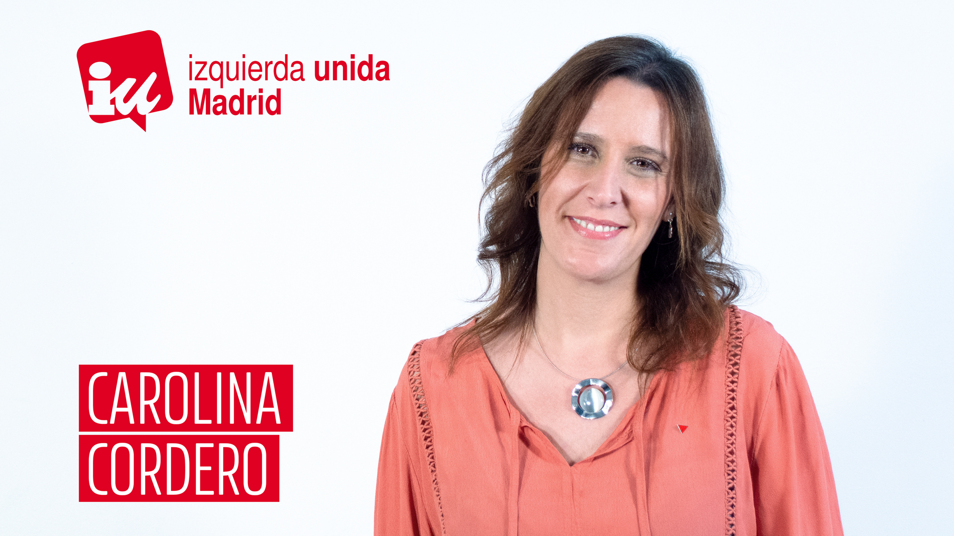 Carolina Cordero, candidata de IU Madrid y nº 2 de nuestra coalición