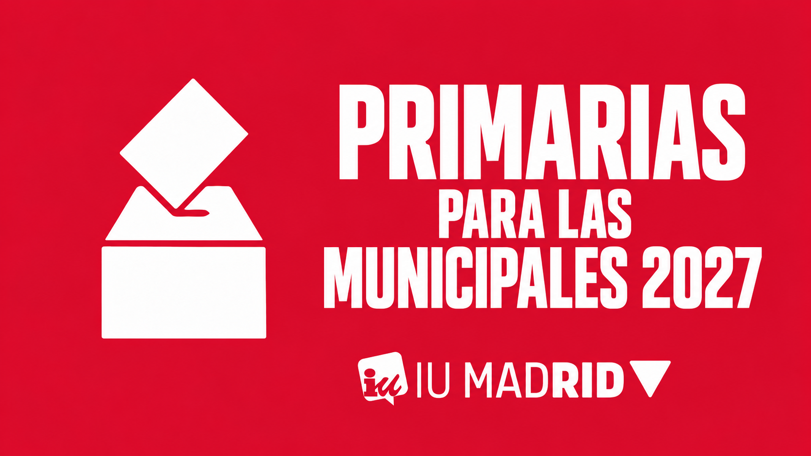 IU Madrid pone en marcha sus primarias para elegir las candidaturas de cara a las elecciones de 2027