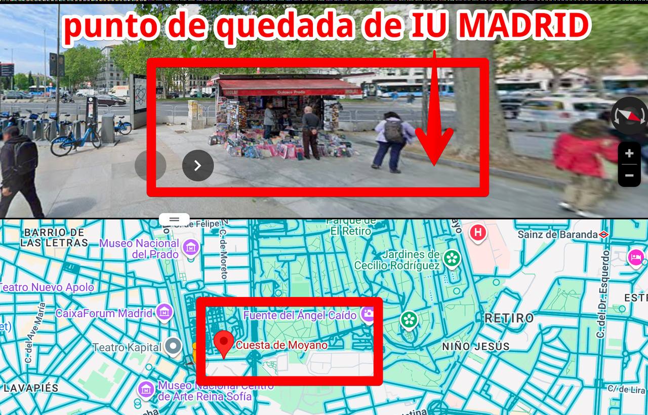 Cartel manifestación 8M Madrid