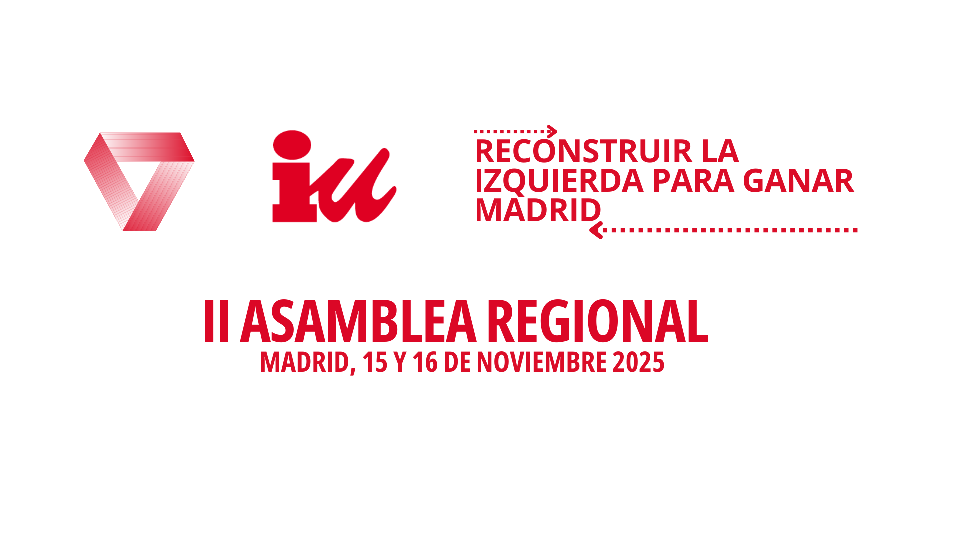 II Asamblea Regional de IU Madrid